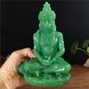 Jadefarbene Hanuman-Statue Hindu Ganesha Affengott Buddha Figur Skulptur Zimmer Büro Haus Dekoration Indien Feng Shui Handwerk