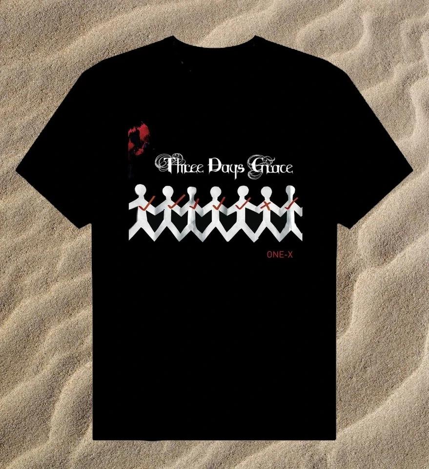 

Футболка унисекс из хлопка группы Three Days Grace One-X, полный размер от S до 5XL M