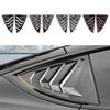 For Tesla Model 3+ Rear Side Blind Window Rear Triangle Window Spoiler Louver Carbon Fiber New Model3 Highland 2025 Accessories