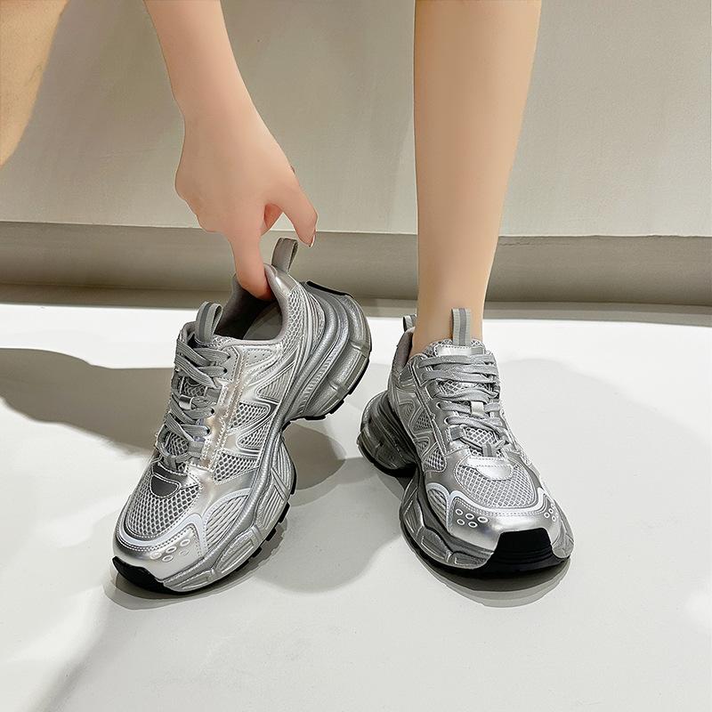 New Dad Shoes for Women's Sporty and Casual Single Shoes