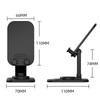 Foldable 360 Degree Rotation Desktop Mini Phone Holder Height Adjustable Cellphone Tablet Stand Bracket Support For Iphone