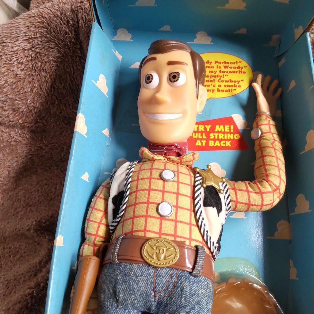[BRUKT] Toy Story Woody Snakkende Woody Disney