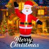 5.91FT Inflatable Toy Santa Claus Christmas Decorations for Yard With LED Lights Xmas Supplies Home Decoration Ornaments Gifts
