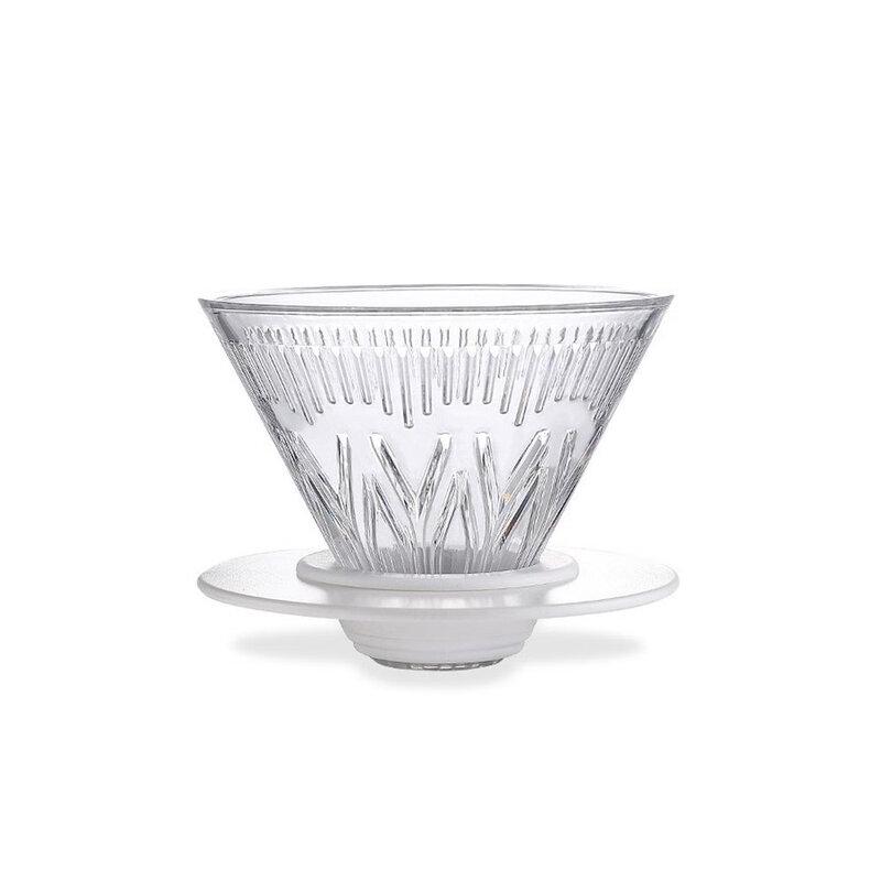 Shangqi Transparent Coffee Filter Funnel Set