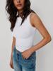 2025 Spring/Summer Sexy Slim-Fit Y2K Sleeveless Vest for Women