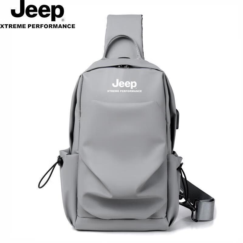 JEEP Men s Waterproof Chest Sling Bag