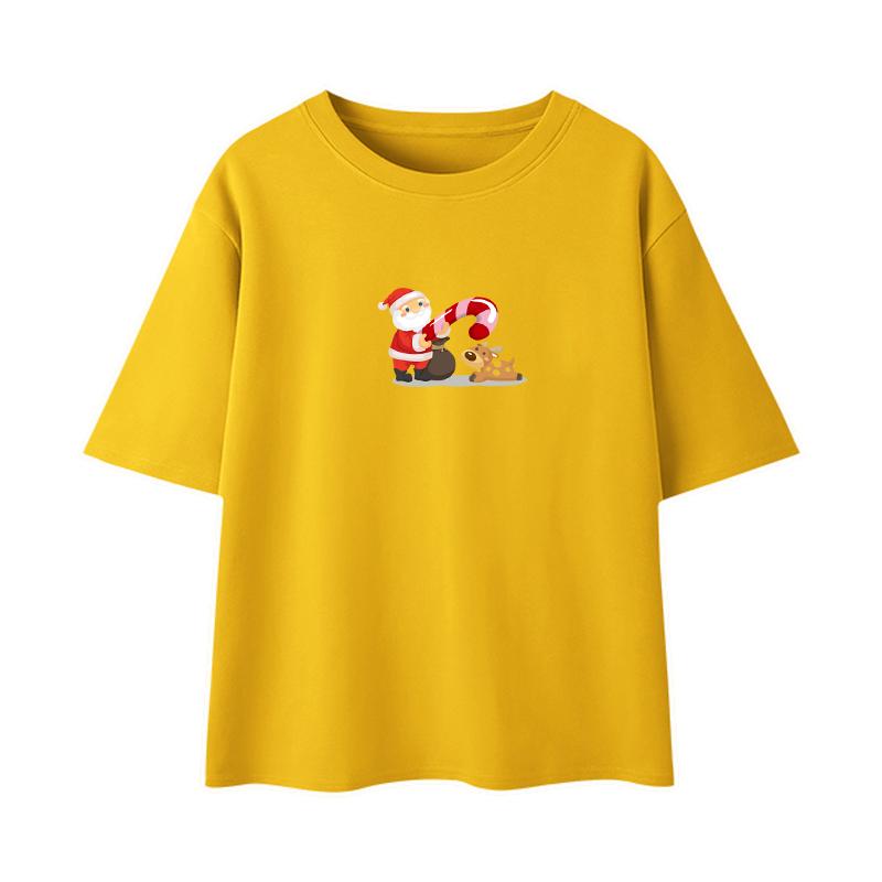 Santa Claus Patch Appliques On Clothes Hot Tear Thermal Transfer Coat Jeans Diy New Design Stickers On The Fabric Christmas