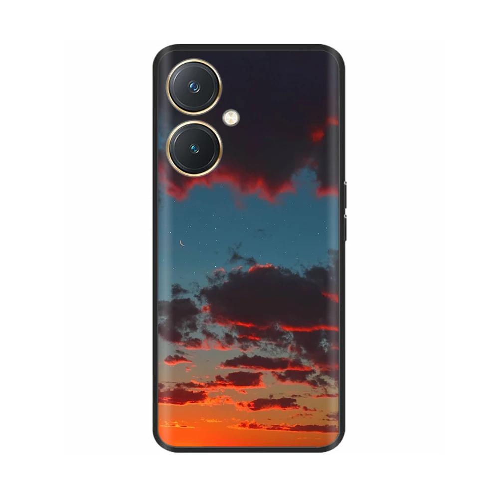 For Vivo Y27 5G Case New Design Soft Cover Slim Case For VivoY27 5G V2302 V2322 Cases Liquid Silicone Fundas For Vivo Y36 5G