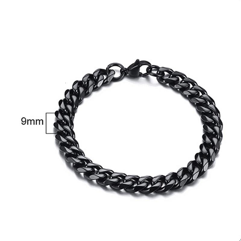 Classic Thin Cuban Chain Bracelets for Men Women,Stainless Steel Chunky Curb Chain Wristband,Classic Metal Jewelry Gift