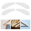 5Pairs Anti-Crease Shoulder Pads for Hangers Wide Hangers Shoulder Support Garment Shape Preservation Tool Winter Clothing