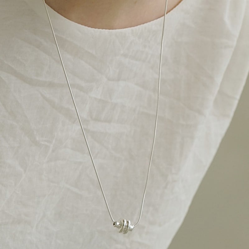 Oar Rolling Long Necklace