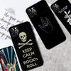 Rock Roll Skull Case For iPhone 15 16 14 Pro Max Plus 13 12 Mini 11 Pro Max X XR XS Max 7 8 Back Cover