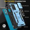 Armor Series For Motorola Edge 40 Neo 5G Case PC+TPU Phone Cover with Kickstand/Lens Shield