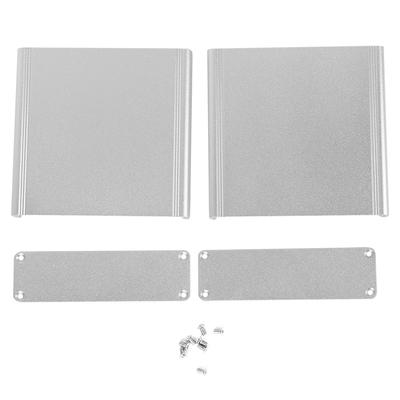 Aluminum Shell PCB Junction Box Electrical Accessory Sand Silver Heat Dissipation Split Type
