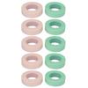 10 Rolls Eyelash Extension Tape Micropore Breathable Adhesive Lash Extension Tape 0.5 Inch X 10 Yards