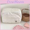Lazy Horizontal Line Series Rectangular Bag With Waterresistant Pu Material For Daily Skincare Storage