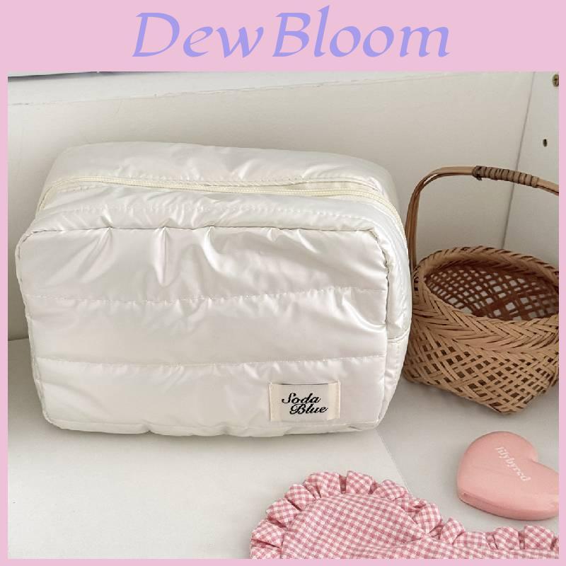 Lazy Horizontal Line Series Rectangular Bag With Waterresistant Pu Material For Daily Skincare Storage