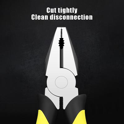 6 Inches Wire Pliers Sharp Large Opening Stripping Pliers Industrial Grade Labor-Saving Household Electrician Pliers