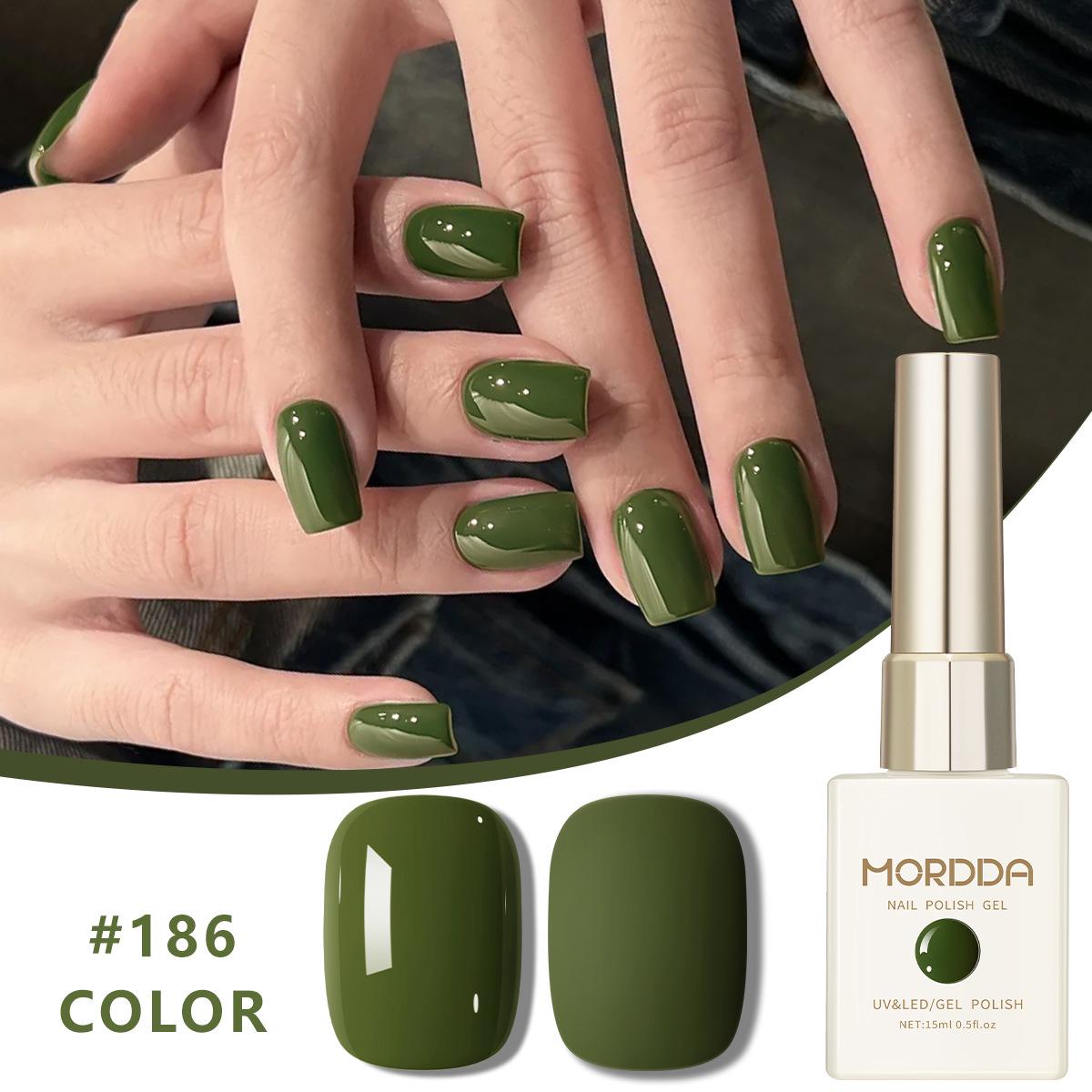 

2025 Summer Olive & Moss Green Gel Nail Polish Collection
