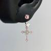 Punk Fashion Titanium Steel Ear Bone Studs: Cool Cochlear Piercing Earrings Collection