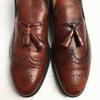 Allen Edmonds Berwick Made in USA Tassel Loafer Slip-On Shoes Brown Size 10AAA (26.0-27.0) Men's(USED)