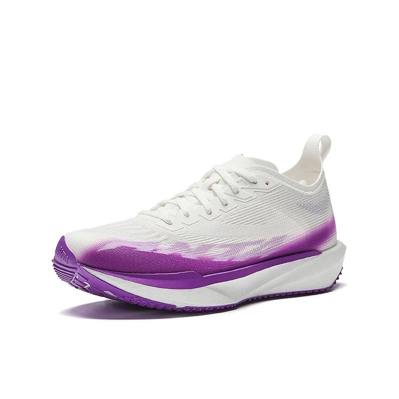 Anta Speed Pioneer Training Shoes Kids Running Shoes White Purple 922625593-4