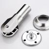 Bathroom partition hardware accessories partition large bracket partition set