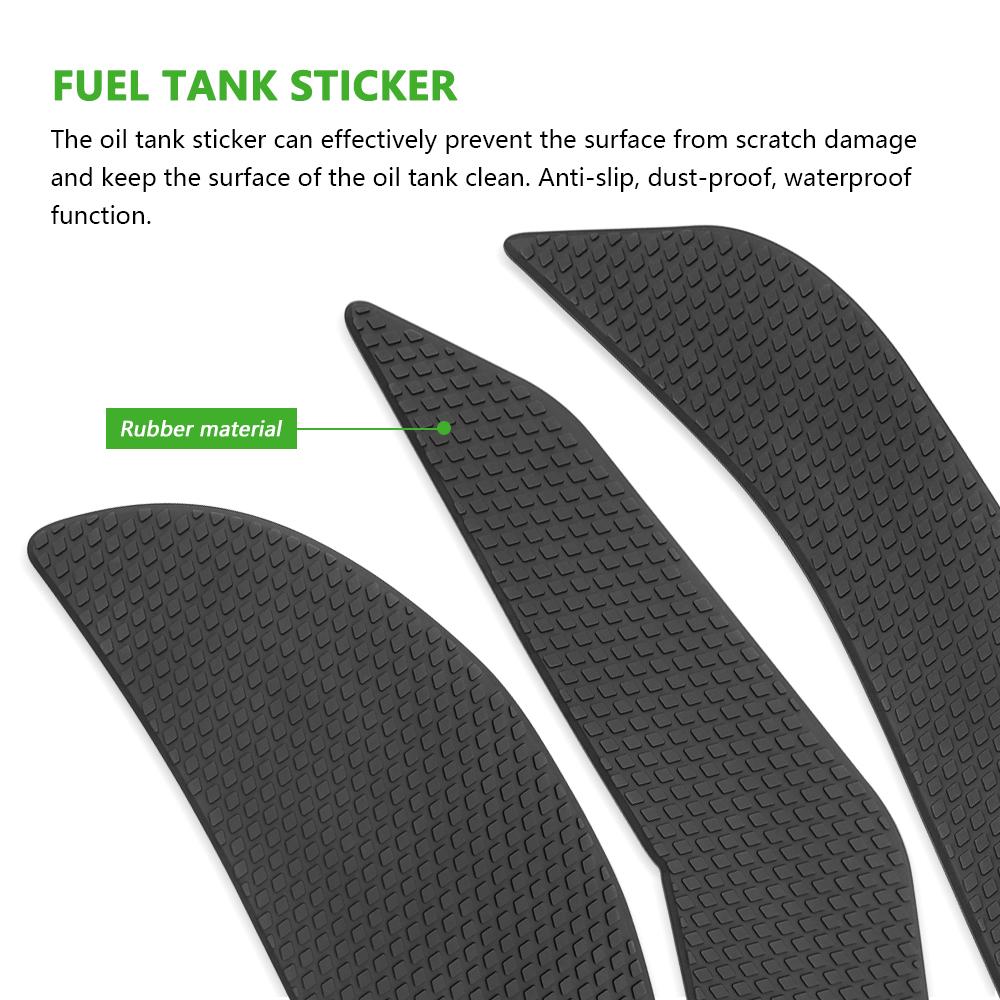 Tank Pad Gas Tank Traction Pads Fuel Tank Grips Side Stickers Knee Grips Protector Decal For Ninja 1000SX 1100SX SE 2020-2025