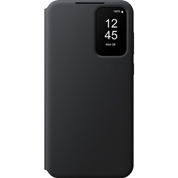 Smart S View Folio Case Cover for Samsung Galaxy A55 5g Black
