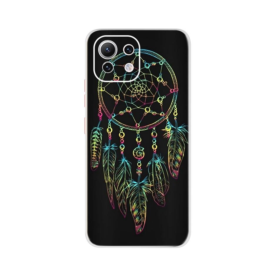 For Xiaomi Mi 11 Lite Case Cute Cartoon Cover For Xiaomi Mi 11 Lite 5G Phone Cases Mi11 Lite 11Lite Soft TPU Fundas Capa 6.55''