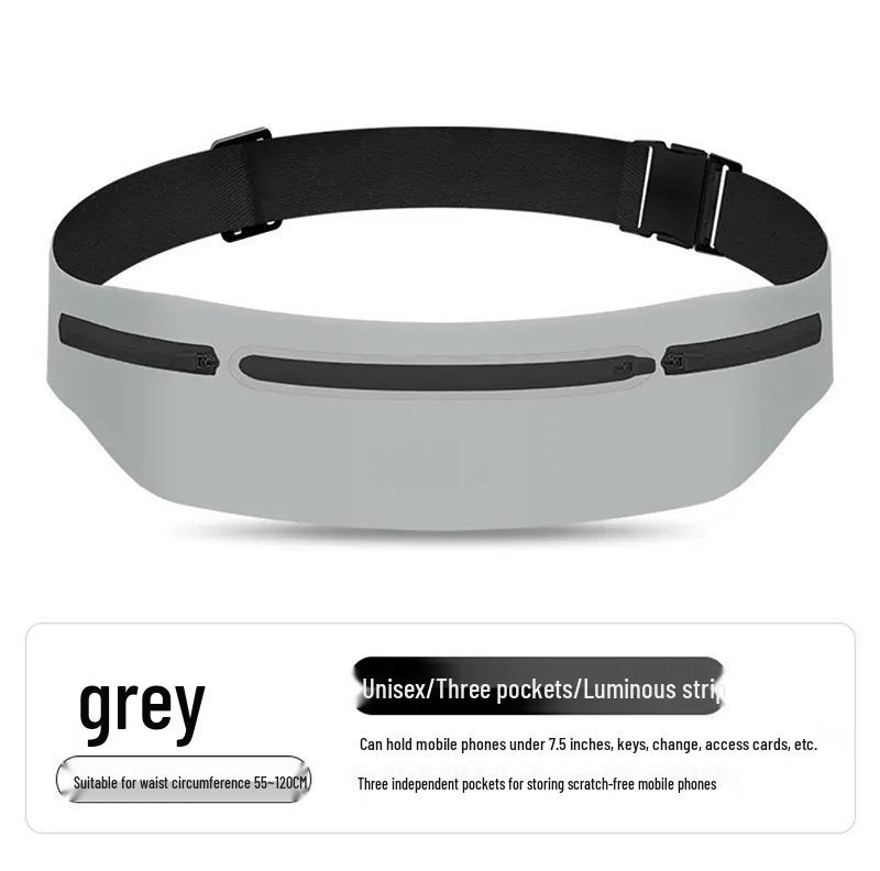Ultra-Thin Outdoor Sports Waist Bag for Phones - Unisex Fitness & Marathon Belt