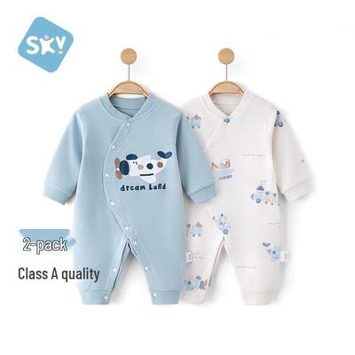 Shubeiyi 2-Piece Newborn Baby Romper Jumpsuit