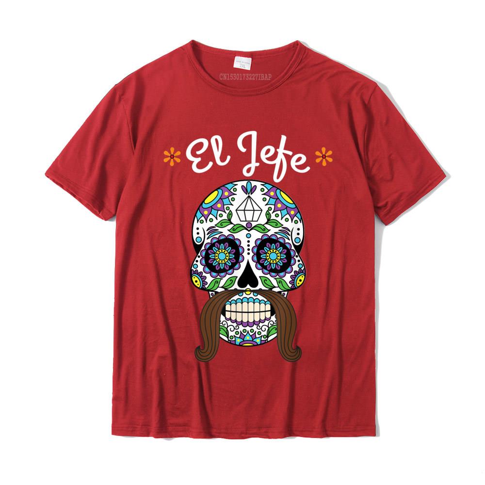 Yo Soy El Jefe Dia De Los Muertos Day of the dead for Unisex T-Shirt Unisex Classic Printed T Shirt Cotton T Shirt Geek S