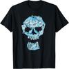 Blue Big Ol' Sneaker Head Blue Color Graphic T-Shirt