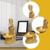 Statuie Africană Ornament de Masă Artă Meșteșuguri Sculptură de Colecție Figurină Femeie pentru Living