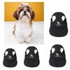 Fashion Pet Dog Canvas Sunbonnet Adjustable Chin Strap Outdoor Sun , Black S