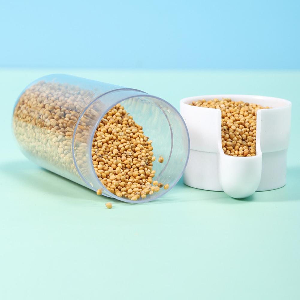 Vogelwassertränke Futterspender Tränke mit Clip Haustier Vogelzubehör Spenderflasche Trinkbecher Schüsseln für Haustier Papageienkäfig