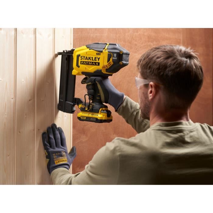 Cloueur de finition sans fil - 18V - STANLEY FATMAX - SFMCN618B-XJ - Clous 16 à 50 mm - Sans batterie