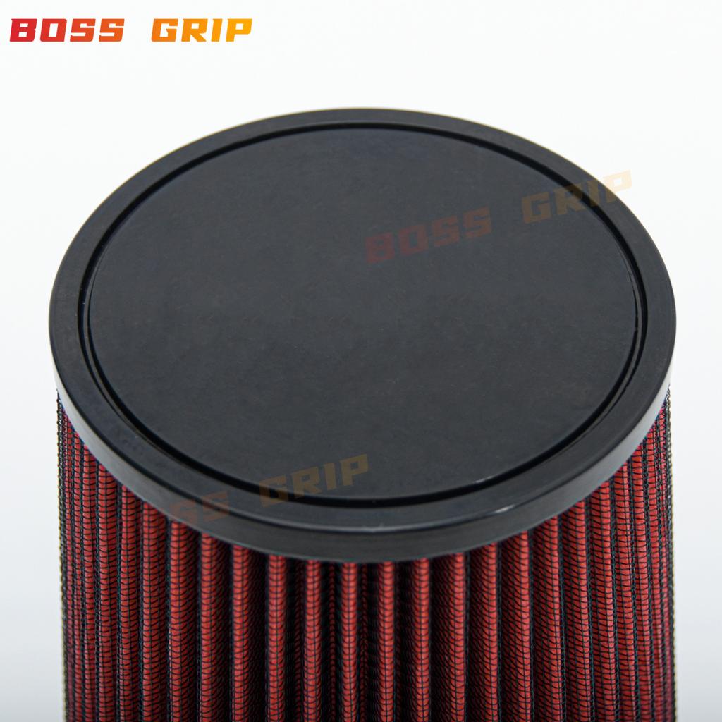 Universal 3Inch 76mm Tall High Flow Sports Air Filter Cold Air Intake Filter Car Accessories