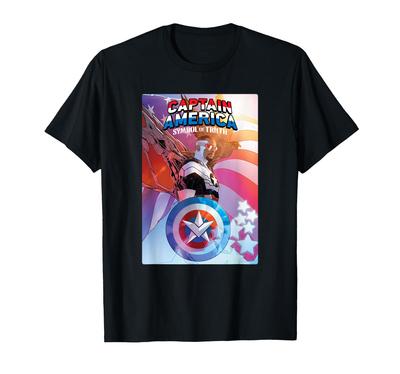 Marvel Captain The Symbol of Truth Comic Cover America #1 T-Shirt