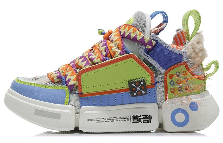 Li Ning ACE Remake Низкие Повседневные Кроссовки Женские Ослепительно Зеленые AGWR020-2 35.5