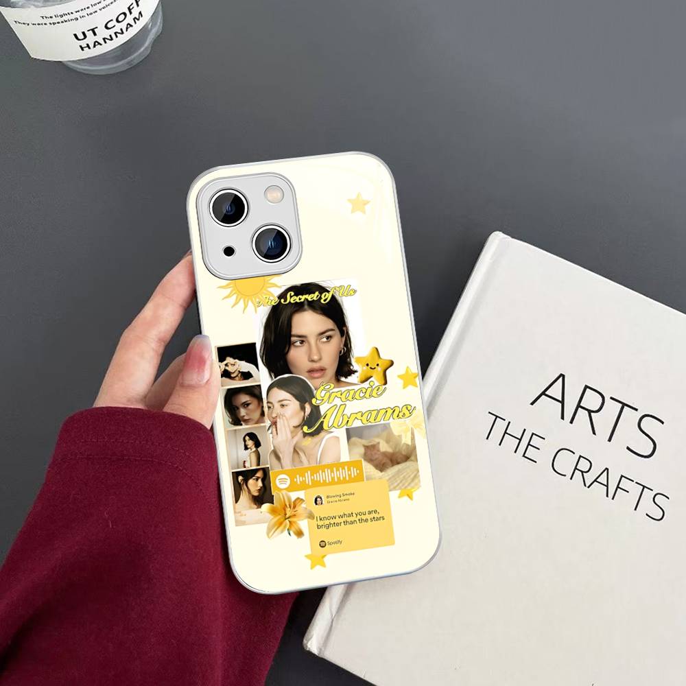 

Popular G-gracie Singer A-abrams Tempered Glass For Iphone 14 13 12 11 Pro Mini XS MAX 14Plus X XS XR Fundas iphone 12pro max