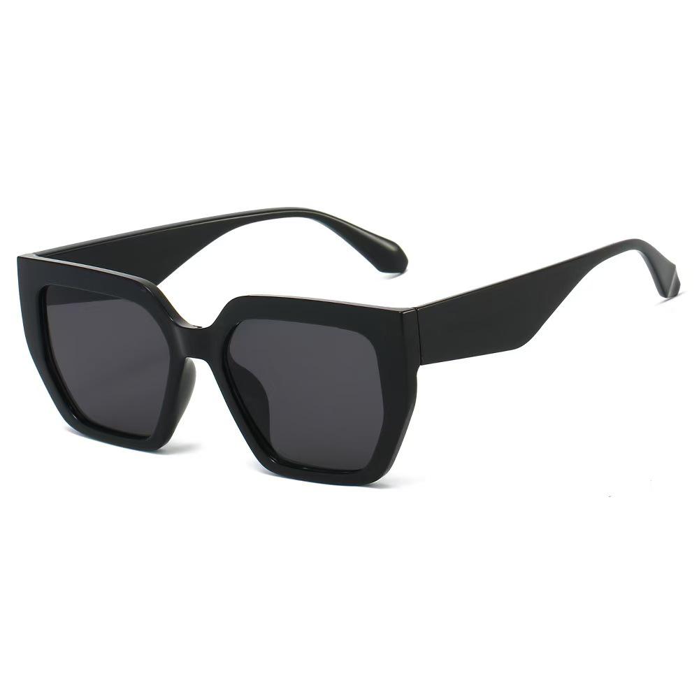 Trendy Unisex Large Square Frame Sunglasses - Stylish Outdoor and Driving Eyewear