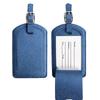 Leather Luggage Tag Baggage Boarding Bag Tag Suitcase Tag Luggage Bag Tags Name ID Address Label Luggage Tags Travel Accessories