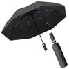 Automatic Black Glue Folding Rain Umbrella Reinforcement And Thickening For Sun And Rain Protection Umbrella