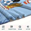 Coventry City Printed Flannel Blanket, Soft Throw for Bedroom Sofa, Washable, Christmas Present, Great Gift.