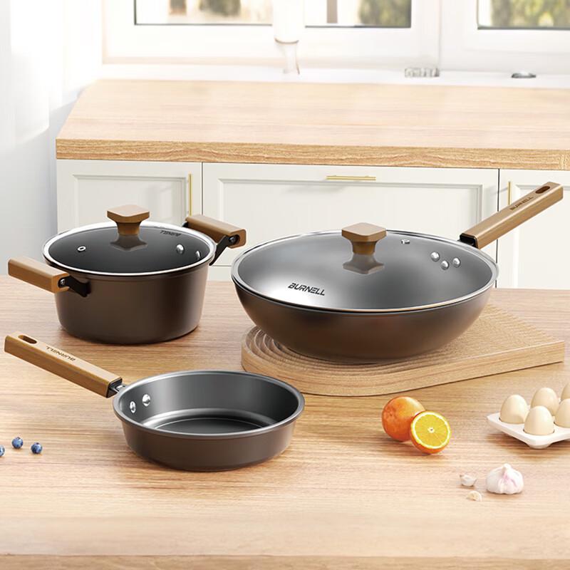 BURNELL Fierce Fire Cookware 3-Piece Set