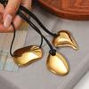 Geometric Irregular Pendant Necklace, Light Luxury High-end Style, Instagram Clavicle Chain, Titanium Steel Jewelry