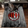 Milan Football club Printed Office Carpet Chair Cushion  Entryway Rug, Rugs for Living Room, Bedroom Christmas gifts