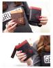 Trendy Women's Short Wallet: Cartoon Zipper Wristlet & Coin Purse